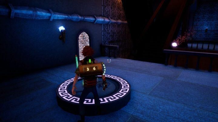 There you have to jump on the button - Solution to riddles in second location | The Watchmaker - Part 2 - The Watchmaker Game Guide