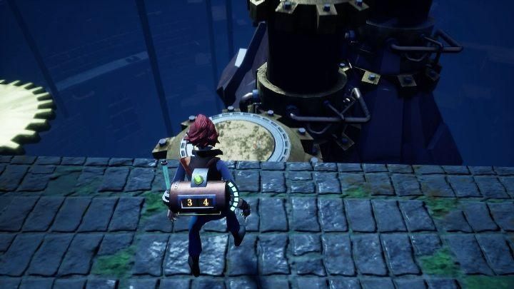 The first thing you need to do in the fourth location is to go through the moving gears - 4th location walkthrough | The Watchmaker - Part 4 - The Watchmaker Game Guide