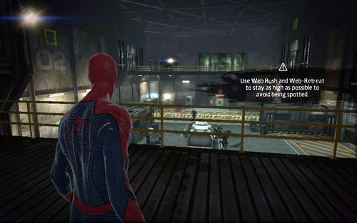 After you're done, the reporter will open the door in front of you - Chapter 03 - In the Shadow of Evils Past - p. 2 - Walkthrough - The Amazing Spider-Man - Game Guide and Walkthrough