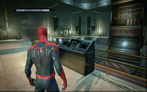 After you're done, destroy the nearby computer - Chapter 03 - In the Shadow of Evils Past - p. 2 - Walkthrough - The Amazing Spider-Man - Game Guide and Walkthrough