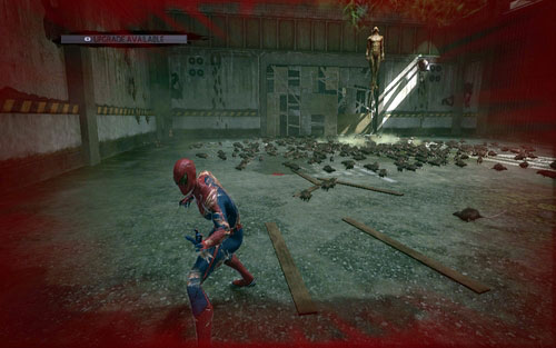 Fighting him is the same as before, but this time you can't stay on the ground for too long as you will be attacked by large groups of rats - Chapter 04 - The Thrill of the Hunt - p. 2 - Walkthrough - The Amazing Spider-Man - Game Guide and Walkthrough