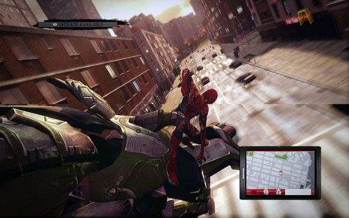 After you're done with this one, two identical robots will appear - Chapter 05 - To Smash the Spider - Walkthrough - The Amazing Spider-Man - Game Guide and Walkthrough