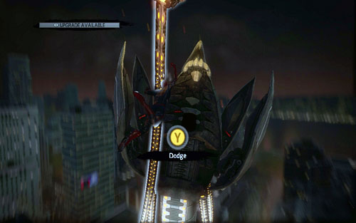 When you manage to block it, the enemy will run underground, only to attack quickly right afterwards - Chapter 06 - Smythe Strikes Back - p. 2 - Walkthrough - The Amazing Spider-Man - Game Guide and Walkthrough