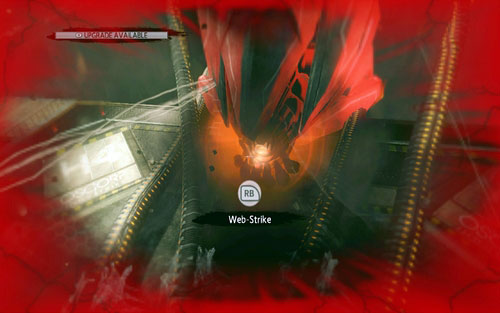 Just like before, keep attacking the enemy with spider web and afterwards follow the commands on the screen - Chapter 06 - Smythe Strikes Back - p. 2 - Walkthrough - The Amazing Spider-Man - Game Guide and Walkthrough