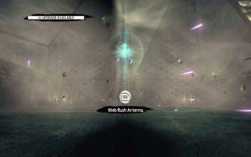 The last thing you will have to do is use Web Rush on the antenna in front of you and afterwards mash B - Chapter 06 - Smythe Strikes Back - p. 2 - Walkthrough - The Amazing Spider-Man - Game Guide and Walkthrough