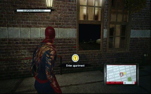 After the best falls, return to the apartment to speak with the doctor - Chapter 06 - Smythe Strikes Back - p. 2 - Walkthrough - The Amazing Spider-Man - Game Guide and Walkthrough