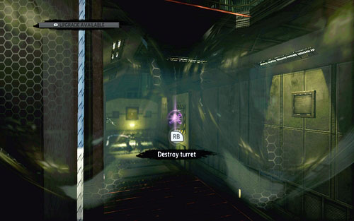 You will then have to turn around and very quickly get rid of the two towers behind your back - Chapter 07 - Spidey to the Rescue - Walkthrough - The Amazing Spider-Man - Game Guide and Walkthrough