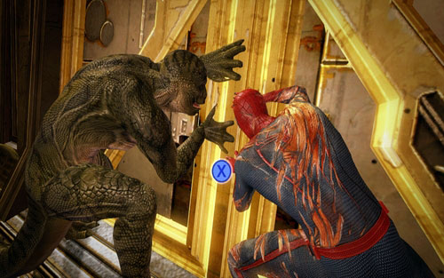 Help him open them by mashing X - Chapter 11 - If This Be My Destiny - Walkthrough - The Amazing Spider-Man - Game Guide and Walkthrough