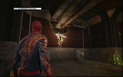 Get rid of the enemies in the corridor similarly - Chapter 12 - Where Crawls the Lizard? - Walkthrough - The Amazing Spider-Man - Game Guide and Walkthrough