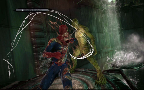 When he does, jump to him and punch a couple times - Chapter 12 - Where Crawls the Lizard? - Walkthrough - The Amazing Spider-Man - Game Guide and Walkthrough