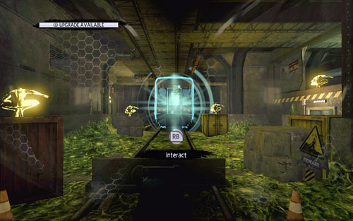 Return to the rails and push the machine towards you - 1 - Train Docking Station - Side missions - The Amazing Spider-Man - Game Guide and Walkthrough