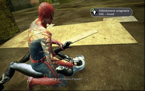 Repeat both phases a couple times until the fight comes to an end - 2 - St. Gabriel's Bank - Side missions - The Amazing Spider-Man - Game Guide and Walkthrough