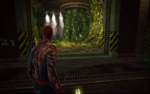 Quickly head to the other side and enter the corridor on the left - 3 - Water Treatment Facility - Side missions - The Amazing Spider-Man - Game Guide and Walkthrough
