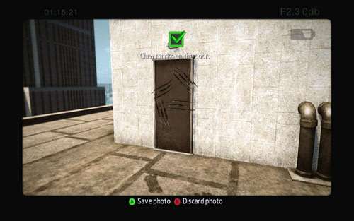 The footprints lead to a door with claw marks - Photo articles - Challenges - The Amazing Spider-Man - Game Guide and Walkthrough