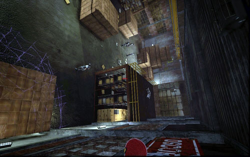 After you obtain the first magazine, jump to the other side of the room and turn left - Chapter 03 - In the Shadow of Evils Past - p. 1 - Collectibles inside buildings - The Amazing Spider-Man - Game Guide and Walkthrough