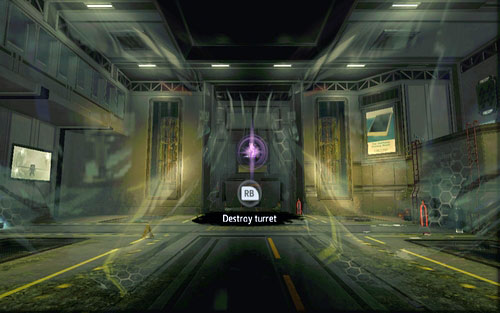 Inside the room with a turret you can find the next Tech - Chapter 06 - Smythe Strikes Back - p. 2 - Collectibles inside buildings - The Amazing Spider-Man - Game Guide and Walkthrough