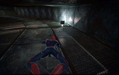 Inside you will find the Tech Piece - Chapter 07 - Spidey to the Rescue - p. 2 - Collectibles inside buildings - The Amazing Spider-Man - Game Guide and Walkthrough