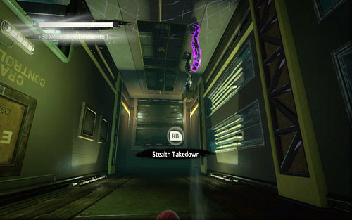 After reaching the lower level of the lab, get rid of the guards in the corridor and enter the first room on the left - Chapter 07 - Spidey to the Rescue - p. 2 - Collectibles inside buildings - The Amazing Spider-Man - Game Guide and Walkthrough