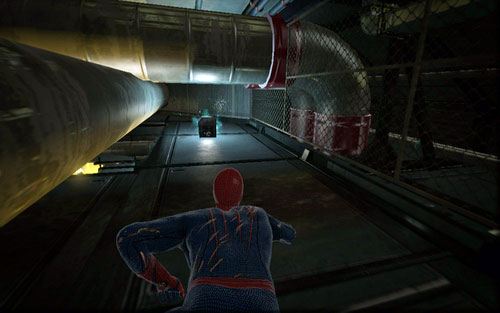 Choose the path left to get the next Piece - Chapter 10 - Spider-Man No More! - p. 2 - Collectibles inside buildings - The Amazing Spider-Man - Game Guide and Walkthrough