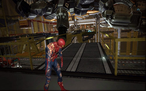 The eight Piece is a bit further from the last one - Chapter 10 - Spider-Man No More! - p. 2 - Collectibles inside buildings - The Amazing Spider-Man - Game Guide and Walkthrough