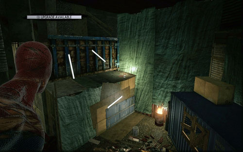 Grab onto the wall on the right and turn left to find the eighth magazine - Chapter 12 - Where Crawls the Lizard? - Collectibles inside buildings - The Amazing Spider-Man - Game Guide and Walkthrough