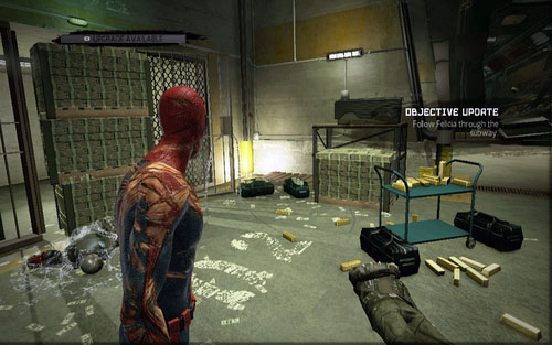 Another magazine has been hidden in the corner of the niche - St. Gabriel's Bank - Collectibles inside buildings - The Amazing Spider-Man - Game Guide and Walkthrough