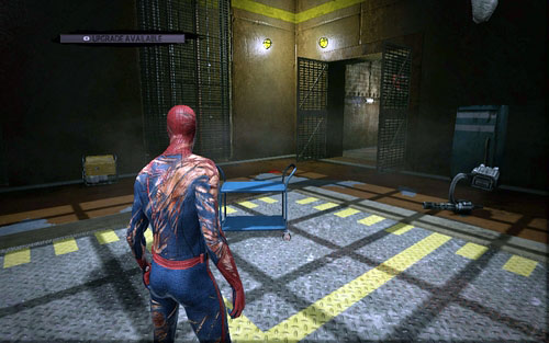 After defeating all the bandits, enter the only available corridor - St. Gabriel's Bank - Collectibles inside buildings - The Amazing Spider-Man - Game Guide and Walkthrough