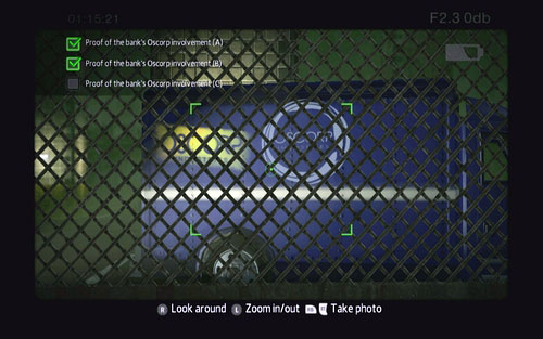 There you will find a blue truck with an OSCORP sign - St. Gabriel's Bank - Collectibles inside buildings - The Amazing Spider-Man - Game Guide and Walkthrough