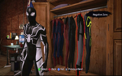 The hat becomes unlocked after you switch the date to August 2012 - Costumes list - Spider-Man's costumes - The Amazing Spider-Man - Game Guide and Walkthrough