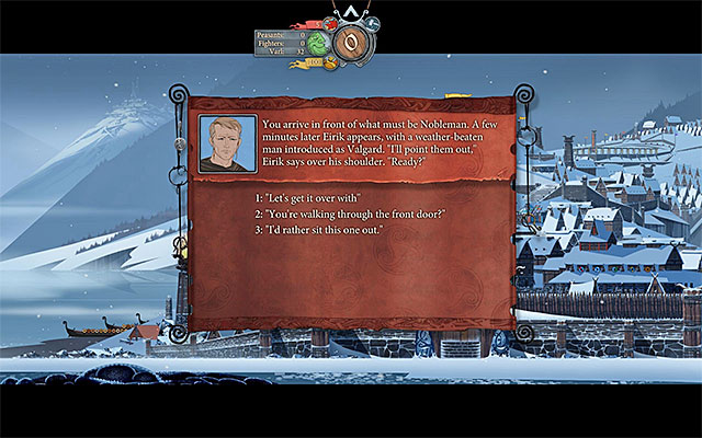 First important decision - Strand | Chapter 1 - Chapter 1 - The Banner Saga Game Guide