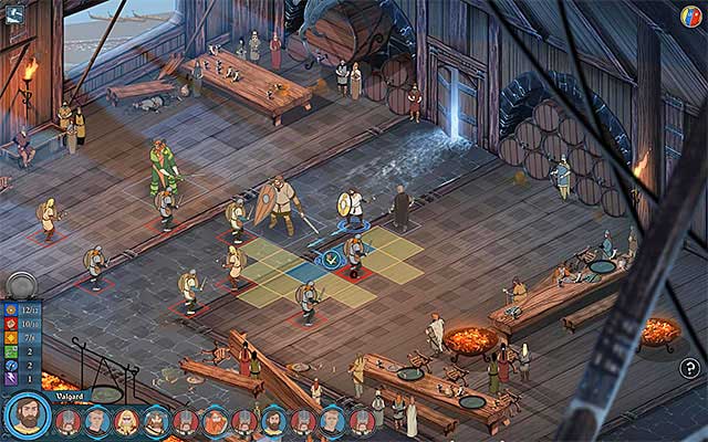 Do not rush with reducing distance to thugs - Strand | Chapter 1 - Chapter 1 - The Banner Saga Game Guide