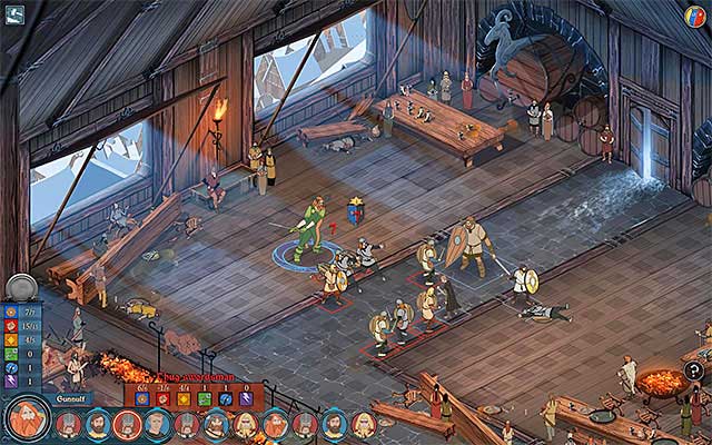 Tempest attack will allow you to kill or seriously weaken two enemies - Strand | Chapter 1 - Chapter 1 - The Banner Saga Game Guide