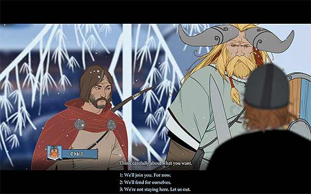 Meeting Ekkill - Frostvellr | Chapter 2 - Chapter 2 - The Banner Saga Game Guide