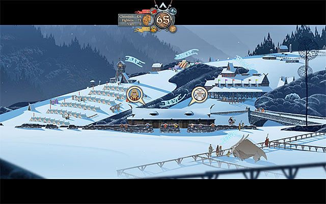 Wyrmtoe village view - Wyrmtoe | Chapter 4 - Chapter 4 - The Banner Saga Game Guide