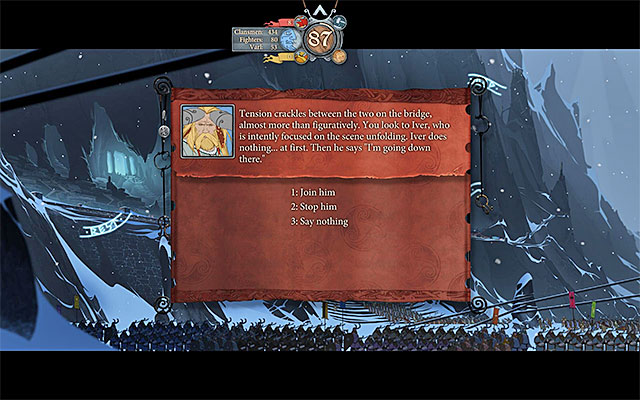 Time to make a decision - Einartoft | Chapter 4 - Chapter 4 - The Banner Saga Game Guide