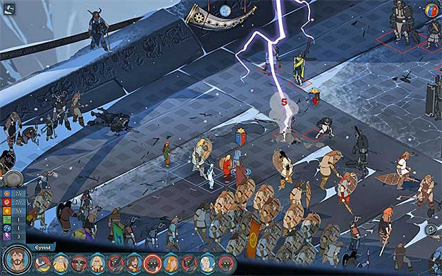 Main Eyvinds attack can weaken few monsters at once - Einartoft | Chapter 4 - Chapter 4 - The Banner Saga Game Guide