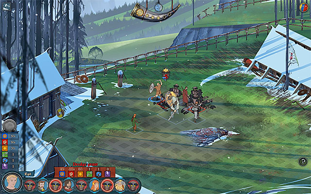 During attacking lesser monsters also focus on particular opponents - Skogr | Chapter 2 - Chapter 2 - The Banner Saga Game Guide