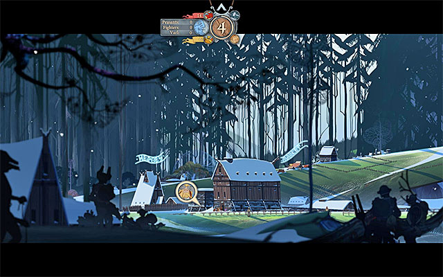 Village view - Skogr | Chapter 2 - Chapter 2 - The Banner Saga Game Guide