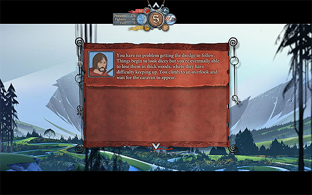 End of the visit in Skogr for variant B - Skogr | Chapter 2 - Chapter 2 - The Banner Saga Game Guide