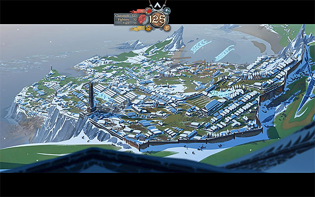 The view on Boersgard - Boersgard - the beginning | Chapter 7 - Chapter 7 - The Banner Saga Game Guide