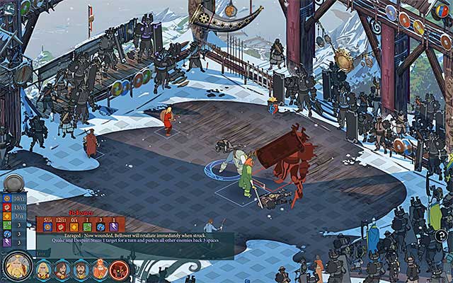 Attack the boss only - Ending 1 | Chapter 7 - Chapter 7 - The Banner Saga Game Guide