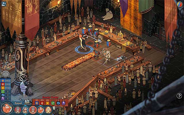 Tempest attack allows dealing damage to several enemies at once - Prologue | Lists - Lists - The Banner Saga Game Guide