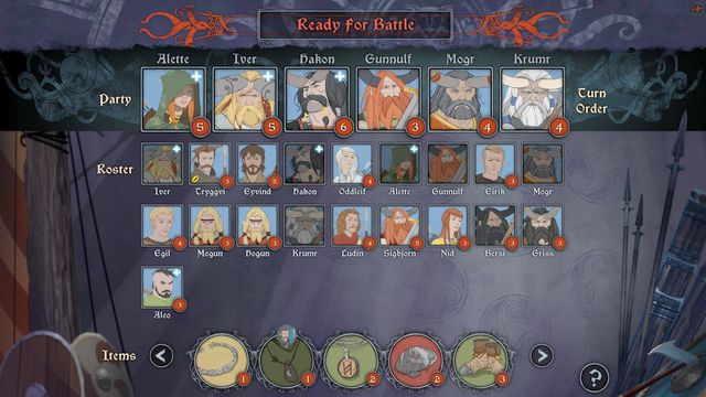 Further on in the game, the team significantly expands - this allows to change your squad often - Managing the team | Character advancement - Character advancement - The Banner Saga 2 Game Guide