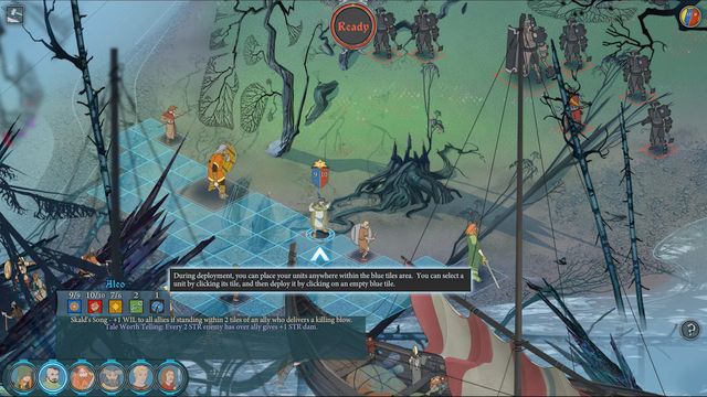 Different varieties of Scourge Dredges can summon reinforcements - Types of opponents | Combat - Combat - The Banner Saga 2 Game Guide