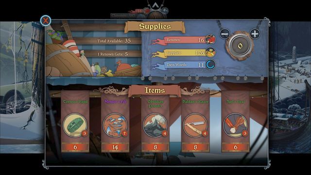 Buying supplies should be your last resort. Its better to spend your renown points on other things. - Supplies | Caravan - Caravan - The Banner Saga 2 Game Guide