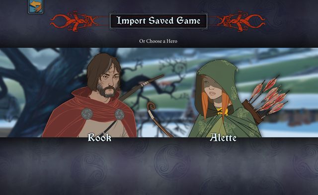 The game starts at chapter eight, which is when the previous game ended - Prologue | Chapter 8 - Chapter 8 - The Banner Saga 2 Game Guide