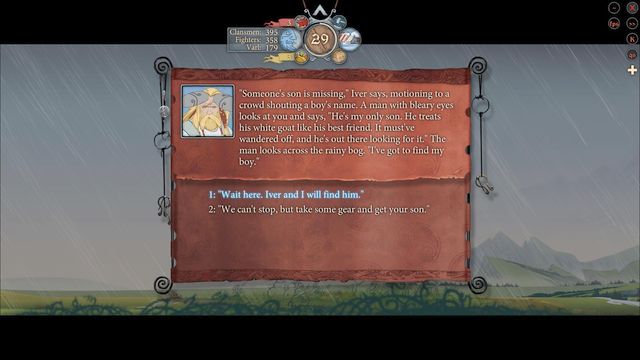 Save the son of one of the caravans members - Journey to Grundar | Chapter 10 - Chapter 10 - The Banner Saga 2 Game Guide
