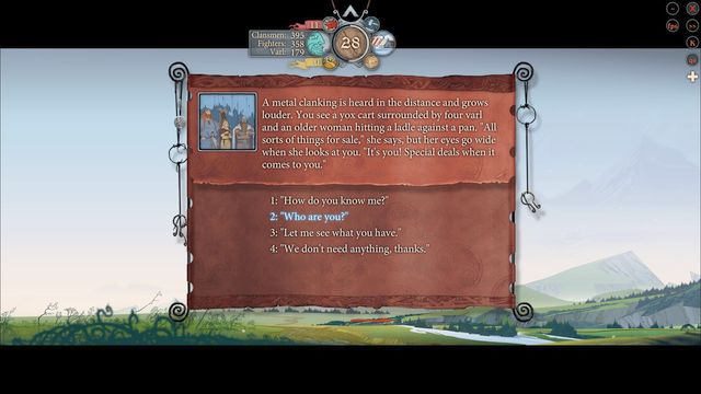 If youre running out of supplies, check the shop. - Journey to Grundar | Chapter 10 - Chapter 10 - The Banner Saga 2 Game Guide