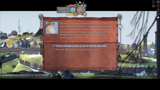 A perfect opportunity to get supplies - Lundar | Chapter 10 - Chapter 10 - The Banner Saga 2 Game Guide