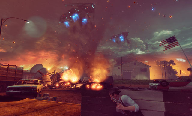 USA are in fire. - Chapter I: Invasion! - Walkthrough - The Bureau: XCOM Declassified - Game Guide and Walkthrough